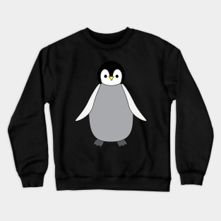 Baby penguin cute doodle drawing Crewneck Sweatshirt